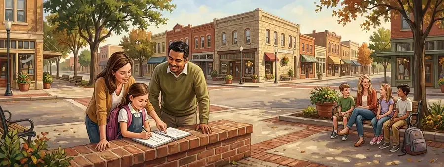 K-12 students receiving tutoring help in Arlington, TX — in-person and online options for Arlington ISD families
